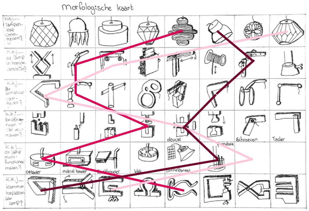 Houten bureaulamp — 2